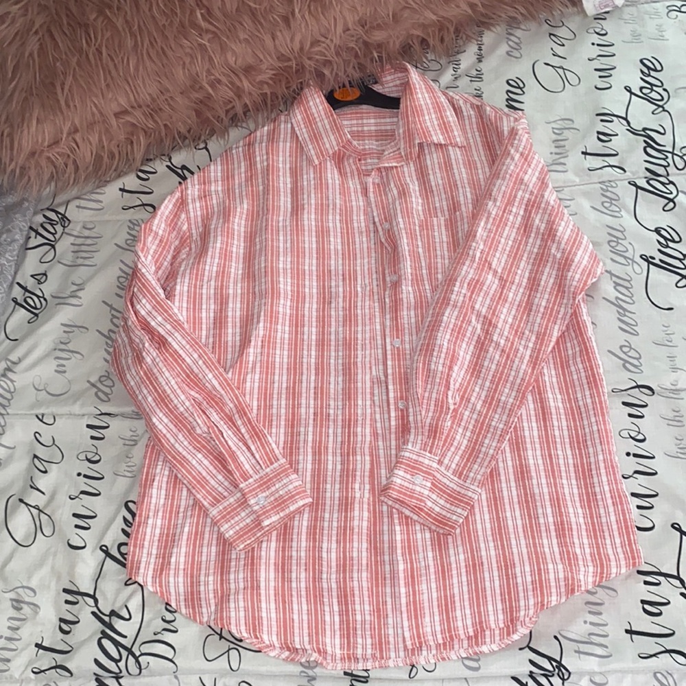 DAZY Flannel Oversized Shirt